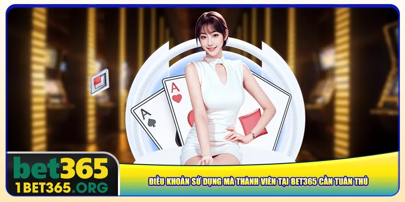 Điều khoản sử dụng mà thành viên tại bet365 cần tuân thủ