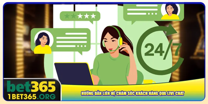 Hướng dẫn liên hệ chăm sóc khách hàng qua live chat